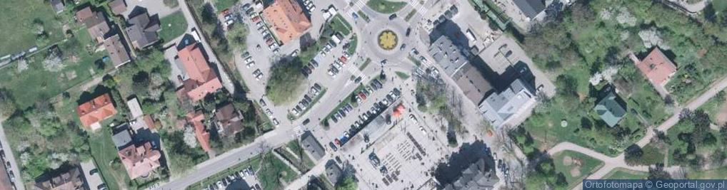 Zdjęcie satelitarne Parking Płatny-niestrzeżony