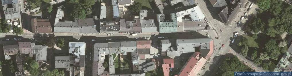 Zdjęcie satelitarne Kraków. Krupnicza 6