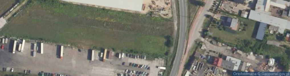 Zdjęcie satelitarne P1 Parking Lotnisko Modlin