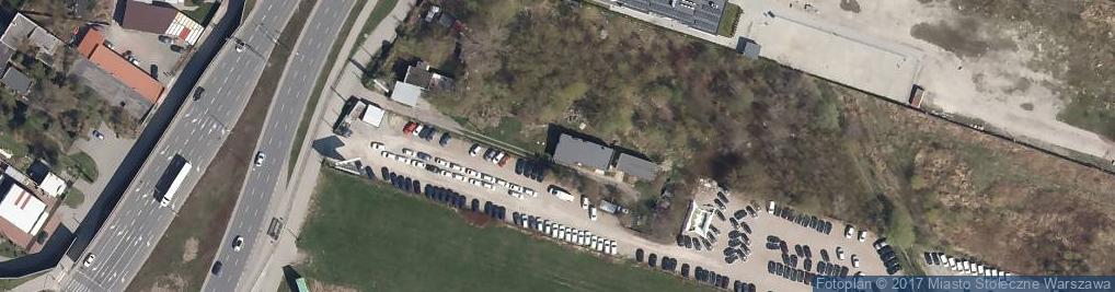 Zdjęcie satelitarne Parking Lotnisko Okęcie P38