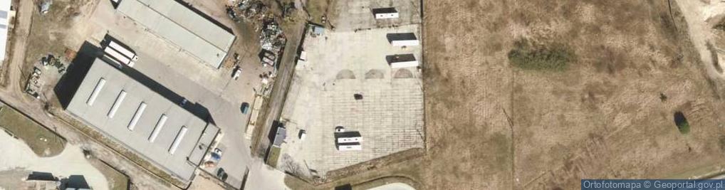 Zdjęcie satelitarne Parking Modlin P7