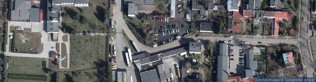 Zdjęcie satelitarne Parking Płatny-strzeżony