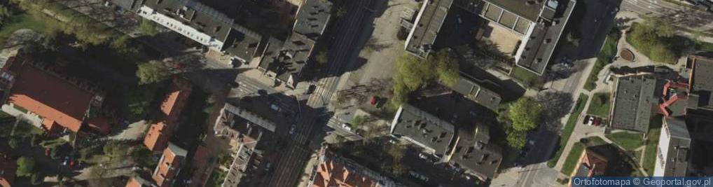 Zdjęcie satelitarne Parking Płatny-strzeżony