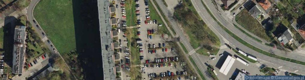 Zdjęcie satelitarne Parking Płatny-strzeżony