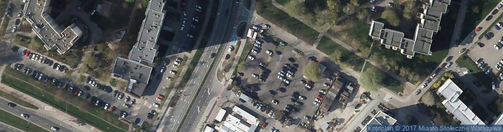Zdjęcie satelitarne Parking Płatny-strzeżony