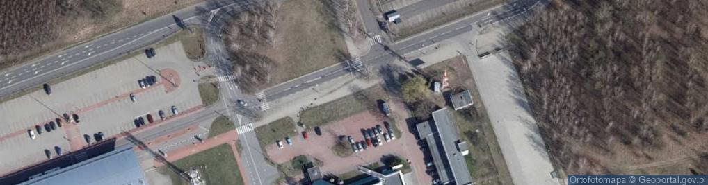 Zdjęcie satelitarne Parking Płatny-strzeżony
