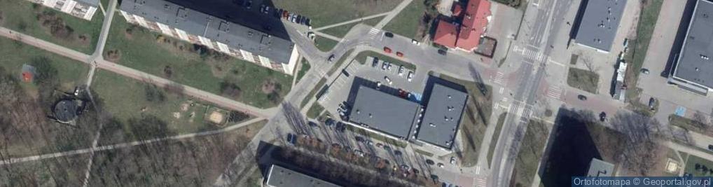 Zdjęcie satelitarne Parking Płatny-strzeżony