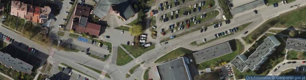 Zdjęcie satelitarne Parking Płatny-strzeżony