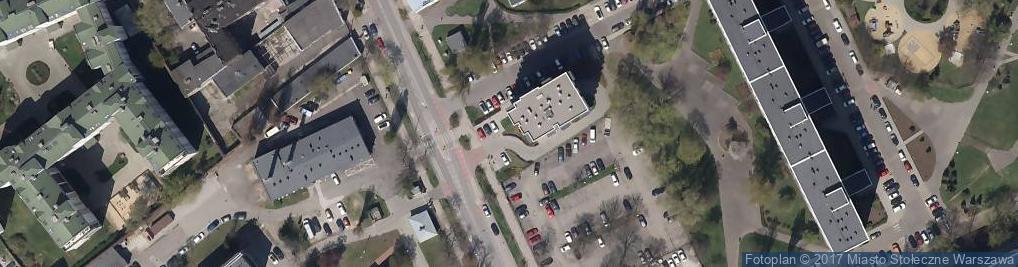 Zdjęcie satelitarne Parking Płatny-strzeżony