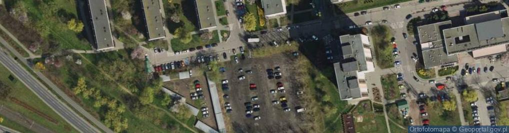 Zdjęcie satelitarne Parking Płatny-strzeżony