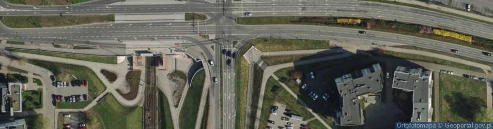 Zdjęcie satelitarne Parking Płatny-strzeżony