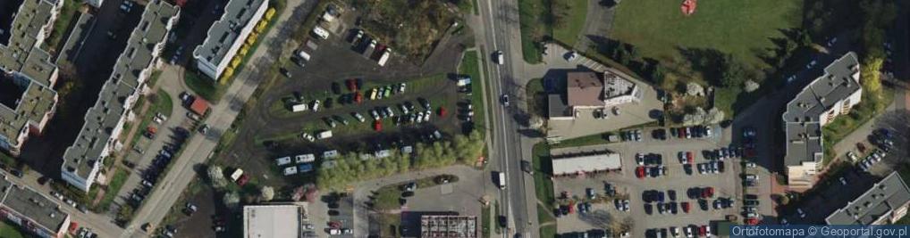 Zdjęcie satelitarne Parking Płatny-strzeżony