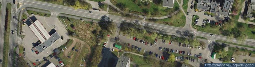 Zdjęcie satelitarne Parking Płatny-strzeżony