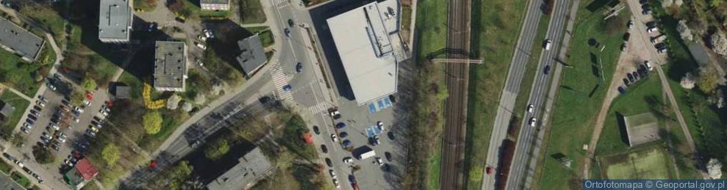 Zdjęcie satelitarne Parking Płatny-strzeżony