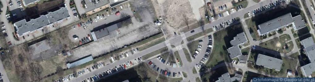 Zdjęcie satelitarne Parking Płatny-strzeżony
