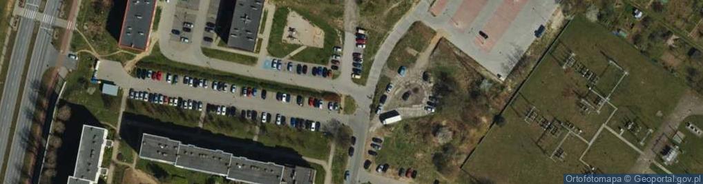 Zdjęcie satelitarne Parking Płatny-strzeżony