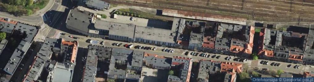 Zdjęcie satelitarne Parking Płatny-strzeżony