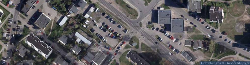 Zdjęcie satelitarne Parking Płatny-strzeżony