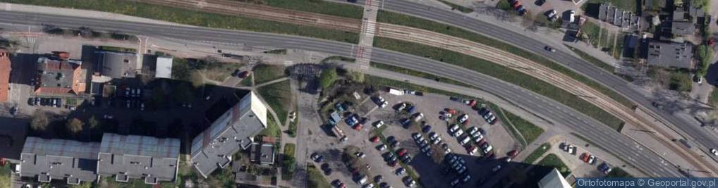 Zdjęcie satelitarne Parking Płatny-strzeżony
