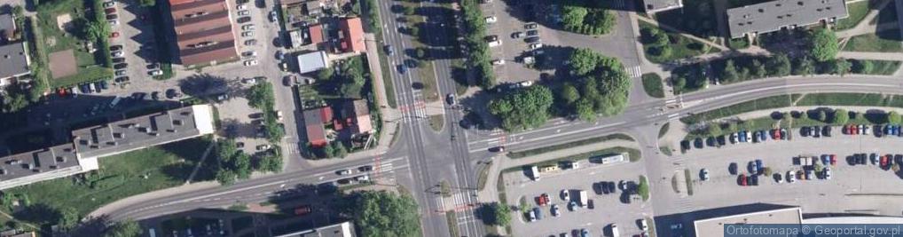 Zdjęcie satelitarne Parking Płatny-strzeżony