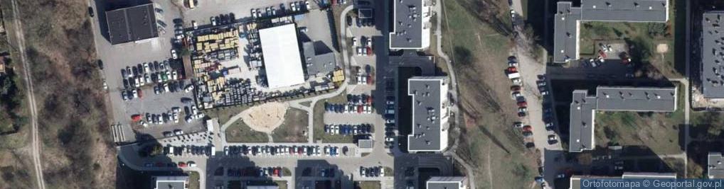 Zdjęcie satelitarne Parking Płatny-strzeżony