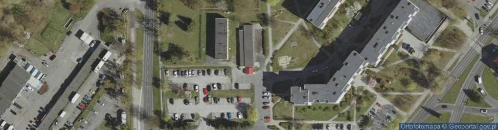 Zdjęcie satelitarne Parking Płatny-strzeżony