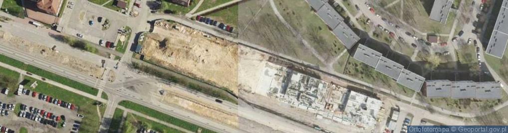 Zdjęcie satelitarne Parking Płatny-strzeżony