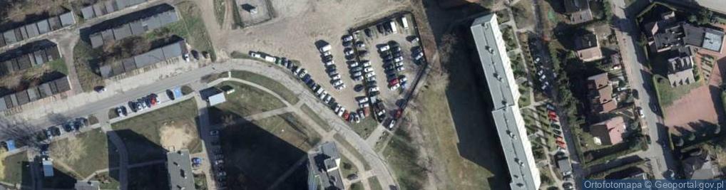Zdjęcie satelitarne Parking Płatny-strzeżony