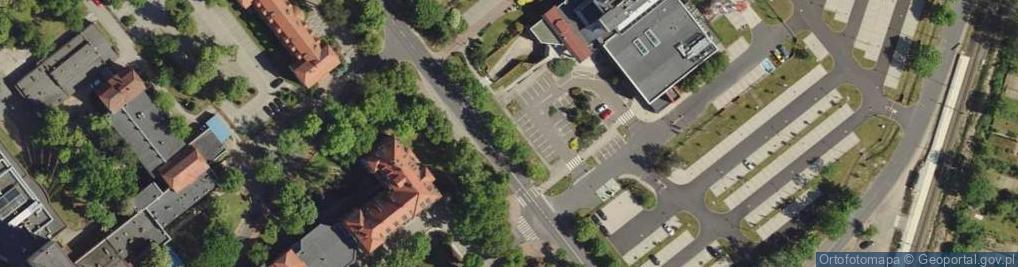 Zdjęcie satelitarne Parking Płatny-strzeżony