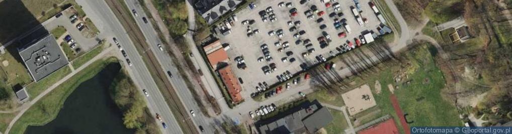 Zdjęcie satelitarne Parking Płatny-strzeżony