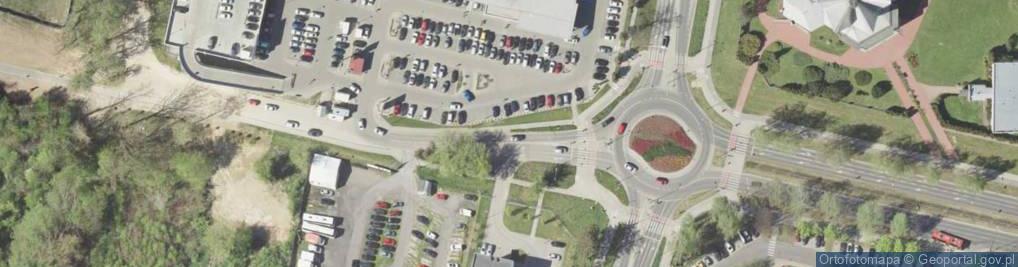 Zdjęcie satelitarne Parking Płatny-strzeżony