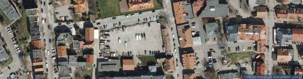 Zdjęcie satelitarne Parking Płatny-strzeżony