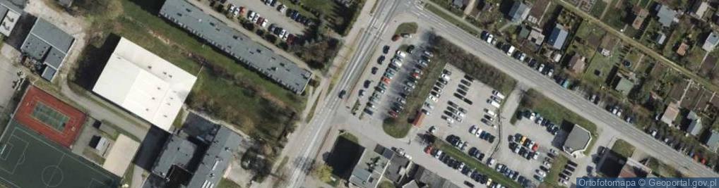 Zdjęcie satelitarne Parking Płatny-strzeżony