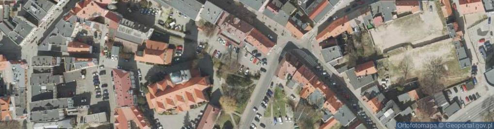 Zdjęcie satelitarne Parking Płatny-strzeżony