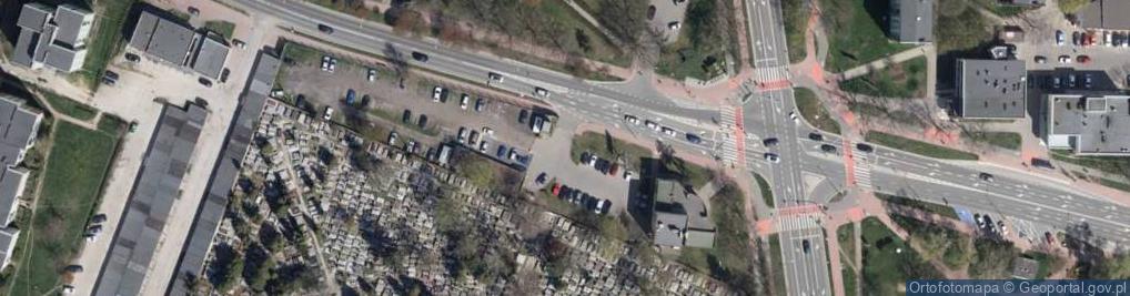 Zdjęcie satelitarne Parking Płatny-strzeżony