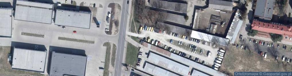 Zdjęcie satelitarne Parking Płatny-strzeżony