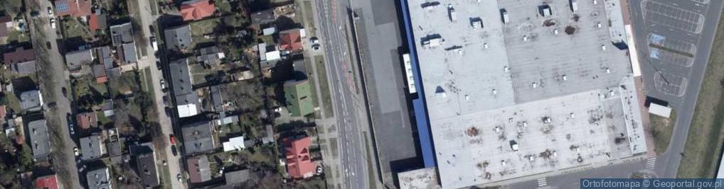 Zdjęcie satelitarne Parking Płatny-strzeżony