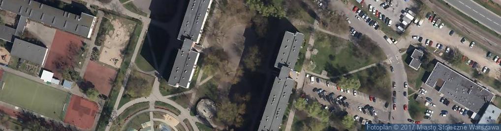 Zdjęcie satelitarne Parking Płatny-strzeżony
