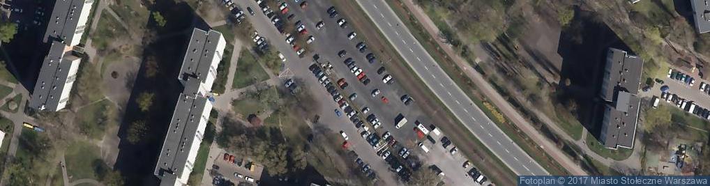 Zdjęcie satelitarne Parking Płatny-strzeżony