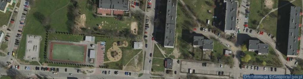 Zdjęcie satelitarne Parking Płatny-strzeżony