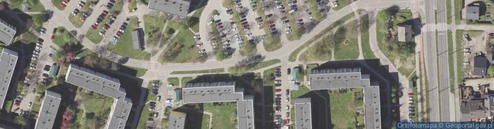 Zdjęcie satelitarne Parking Płatny-strzeżony