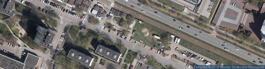 Zdjęcie satelitarne Parking Płatny-strzeżony