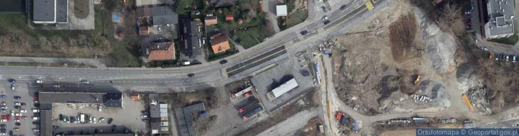 Zdjęcie satelitarne Parking Płatny-strzeżony