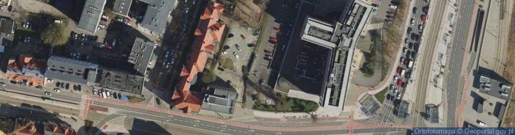 Zdjęcie satelitarne Parking Płatny-strzeżony