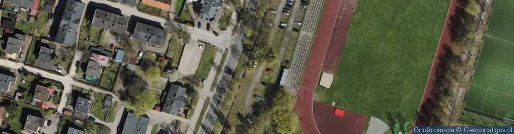Zdjęcie satelitarne Parking Płatny-strzeżony