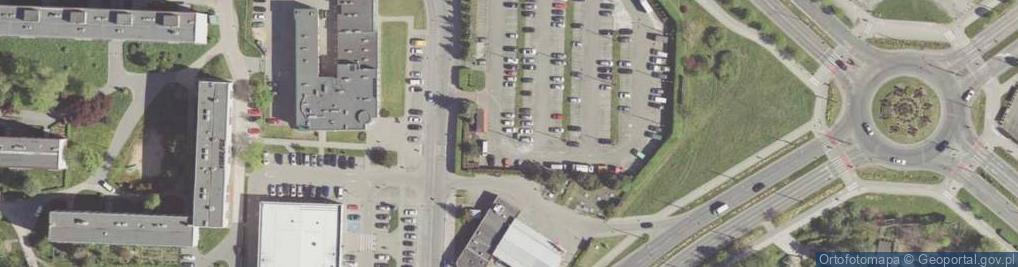 Zdjęcie satelitarne Parking Płatny-strzeżony