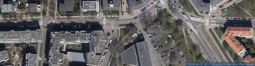Zdjęcie satelitarne Parking Płatny-strzeżony