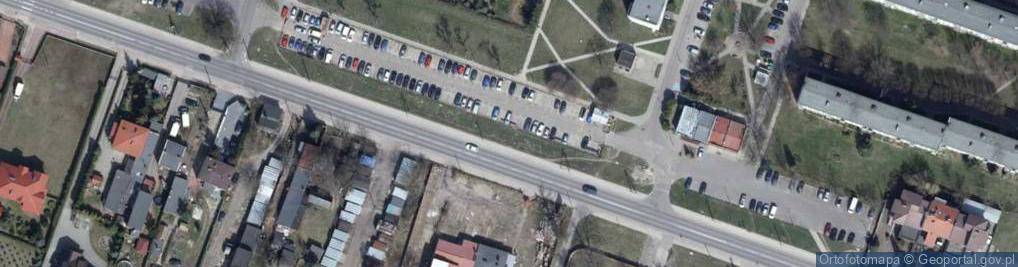 Zdjęcie satelitarne Parking Płatny-strzeżony
