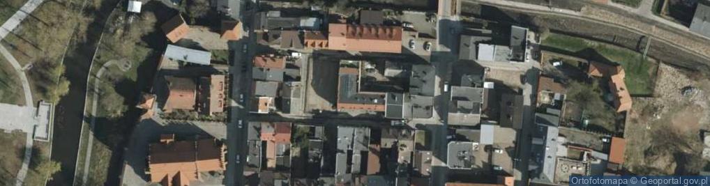 Zdjęcie satelitarne Parking Płatny-strzeżony