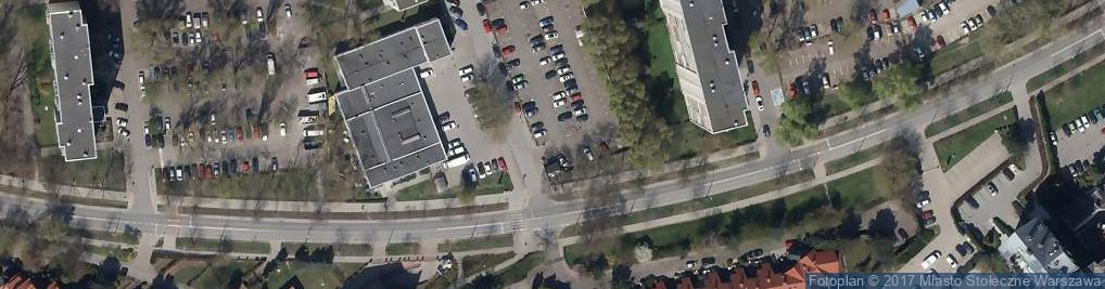 Zdjęcie satelitarne Parking Płatny-strzeżony